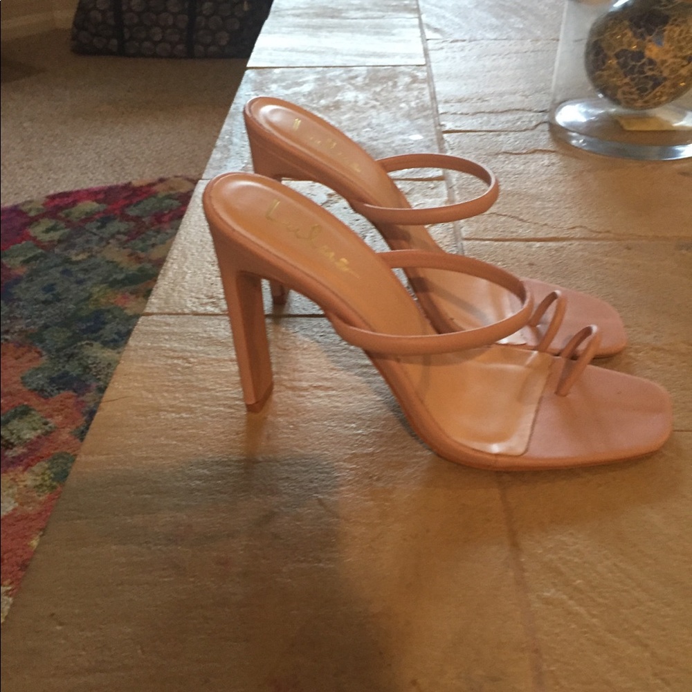 Heeled sandals